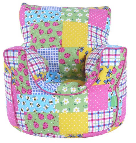 Cotton patchwork bean - patchwork, bag
