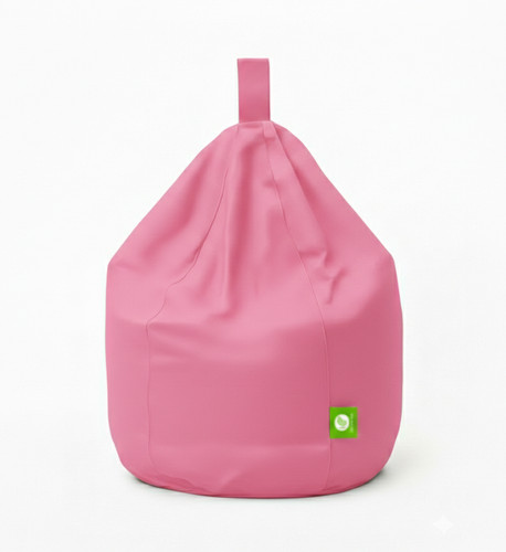 Kids hot pink bean bag - hot,