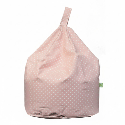 Kids pink spots bean bag - kids,