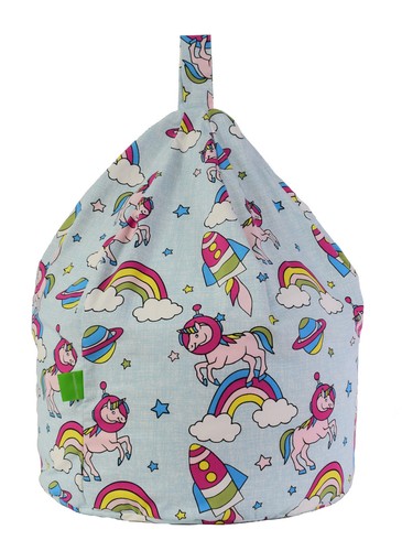 Cotton space unicorn - space, pastel